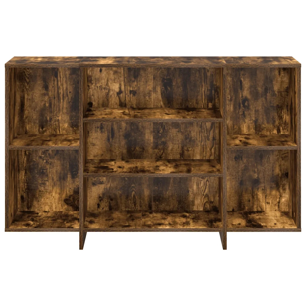 Credenza-Buffet-Armadio da cucina Rovere Fumo 120x30x75 cm in Truciolato
