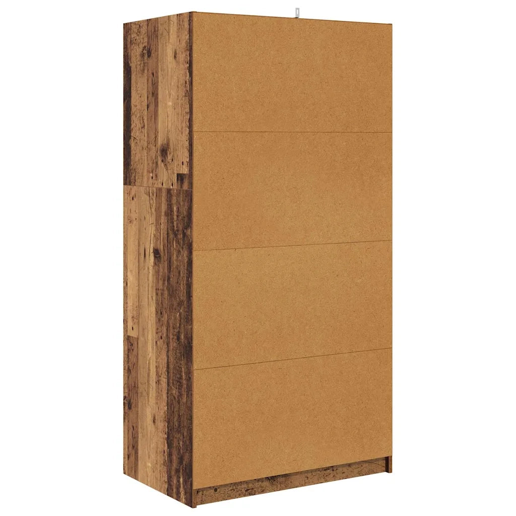 Guardaroba con cassetto Legno vecchio 79,5 x 49 x 156 cm 3406253