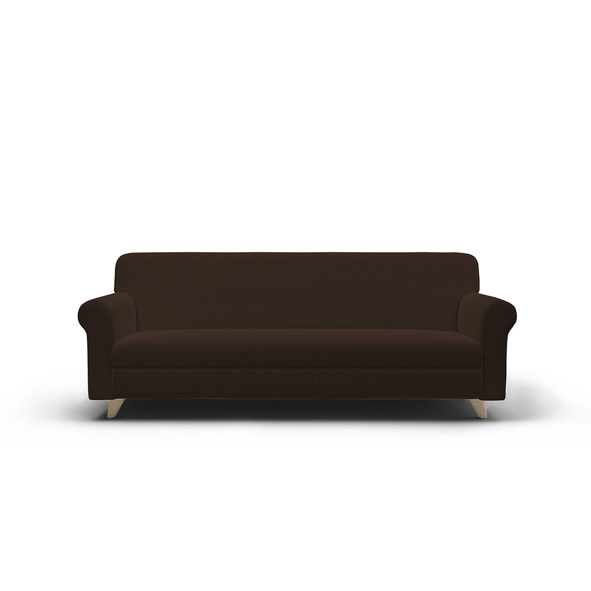 Copridivano Elasticizzato 1 Posto in Poliestere Iris Marrone