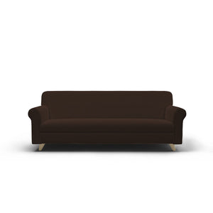 Copridivano Elasticizzato 1 Posto in Poliestere Iris Marrone