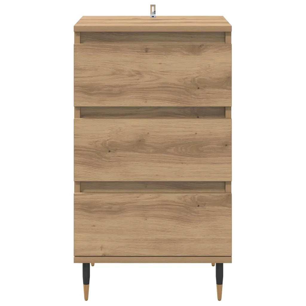 Credenza-Buffet-Armadio da cucina rovere artigianale 35 x 40 x 70 cm Legno multistrato 368383