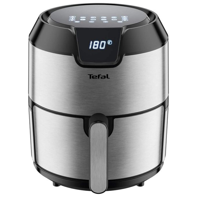 Tefal Easy Fry EY401D Singolo 4,2 L Indipendente 1500 W Friggitrice ad aria calda Nero, Acciaio inox