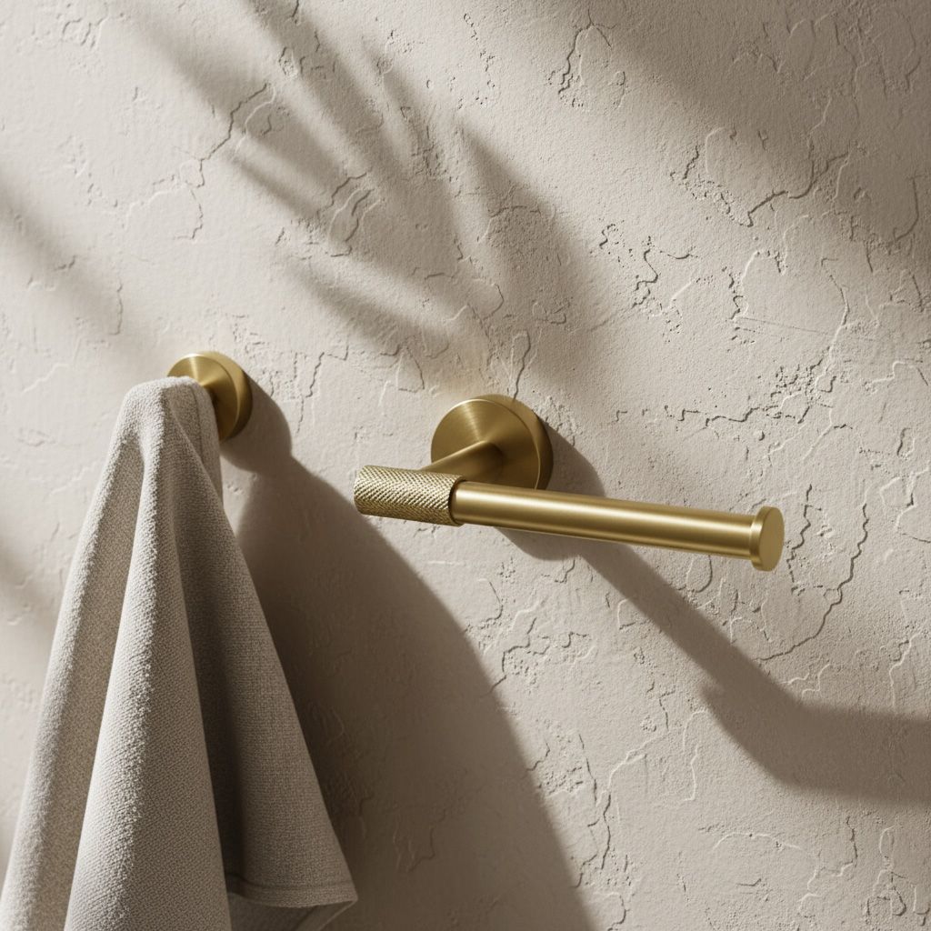 Porta Carta Igienica 5705 Galo Brush Gold