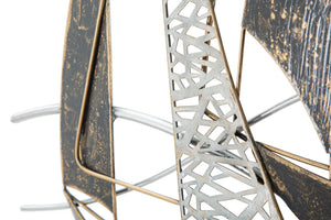 Pannello Veliero 91x2,5x55,9 cm in Ferro Multicolor