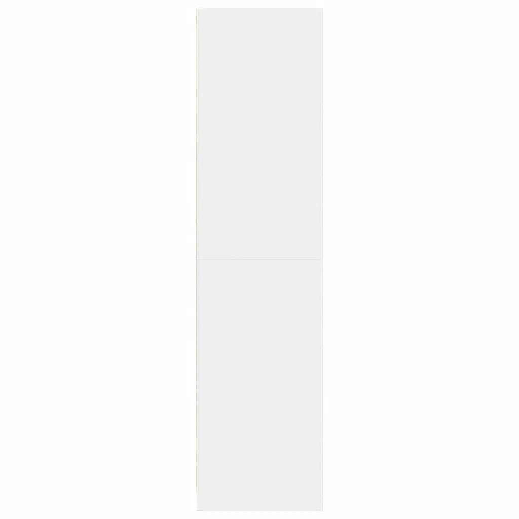 Armadio Bianco 30x50x200 cm in Legno Multistrato