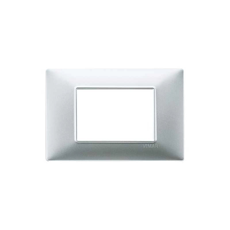 14653.20 Placca 3P Argento Opaco Plana