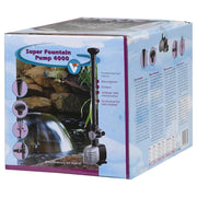 Velda VT Super Fountain Pump - pompa da laghetto con giochi d'acqua Portata: 4000L/h