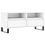 Mobile TV | Armadietto TV | Mobile Porta TV Bianco 100x34,5x44,5 cm in Legno Multistrato
