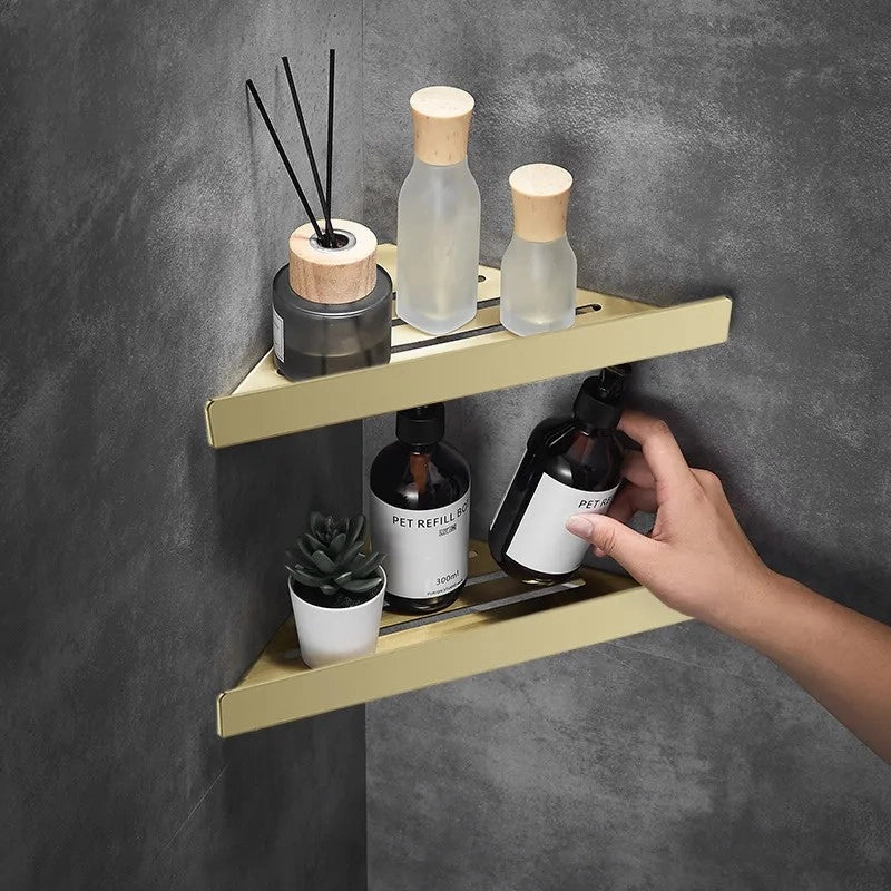 Mensola Da Bagno Sf07 Gold Brush