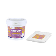 Kit pittura murale quarzo puro 5l e t-shirt cromika smiling houses *** misura small - s, confezione 1