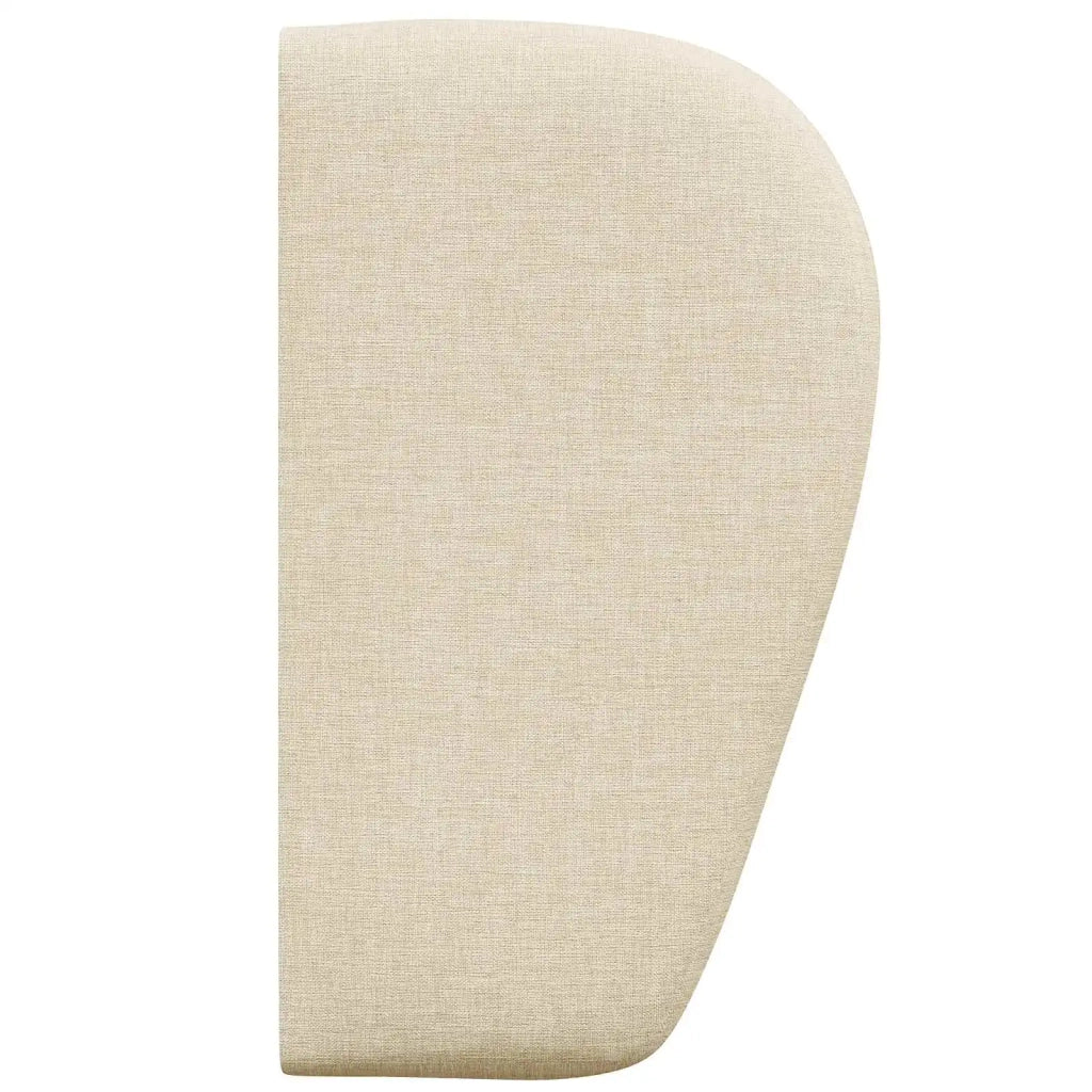 Orecchia della Testata Crema 40 x 23 x 6 cm Tessuto CFW2549275