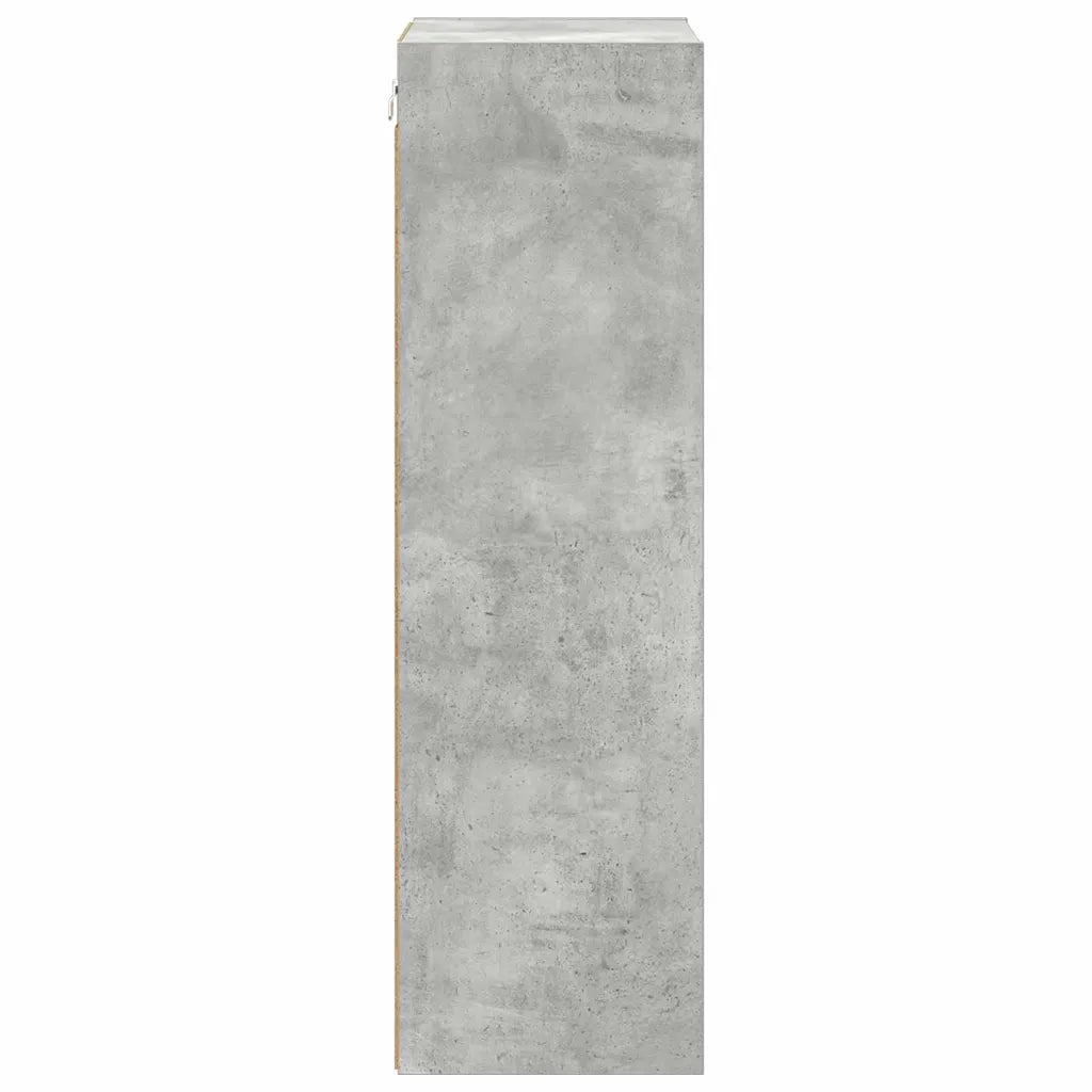 Armadio pensile Grigio cemento 40 x 29,5 x 100 cm