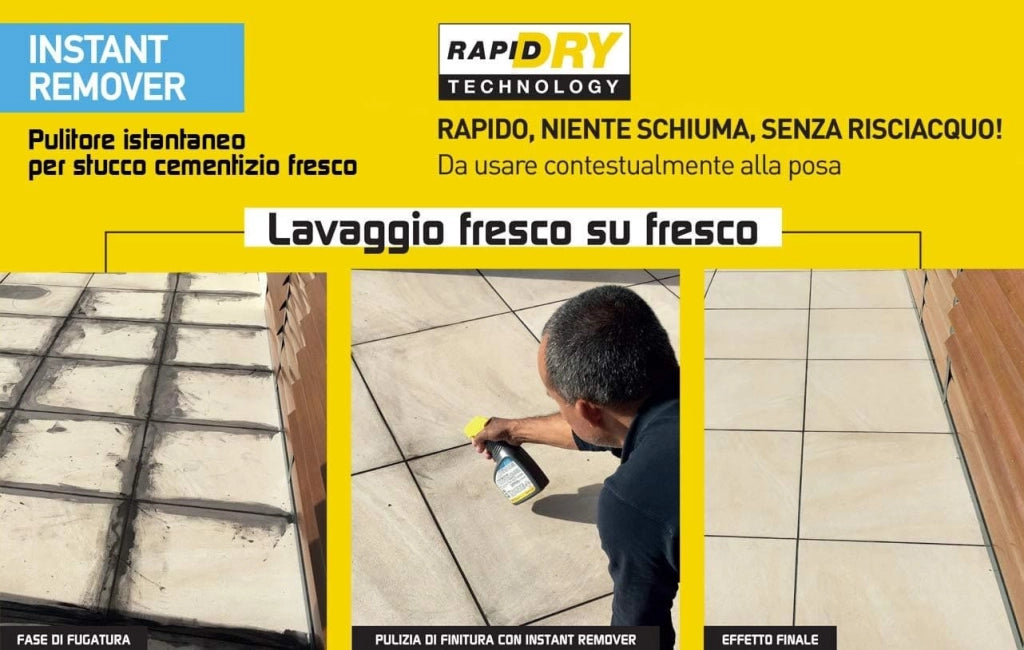 Fila Instant Remover Ml.750 Pulitore Istantaneo Per Stucco Cementizio Fresco