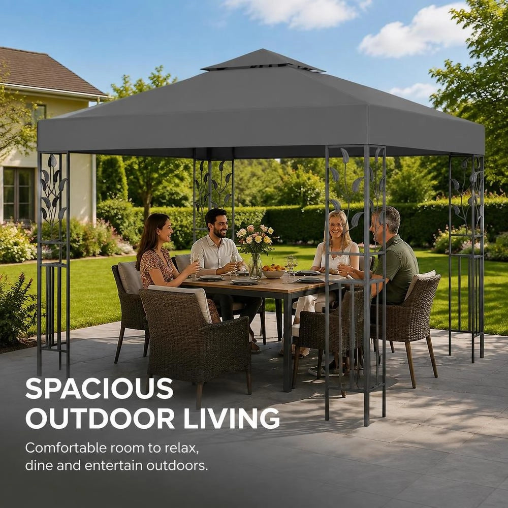 Pavilion 3x3 M Anthracite