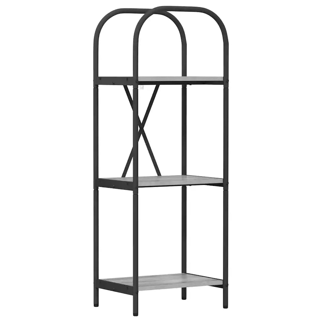 Libreria Grigio Sonoma 40 x 30 x 109 cm Legno multistrato 879884