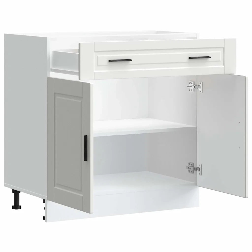Base da Cucina-Mobile Base da Cucina Porto Bianco in Legno Multistrato 124295