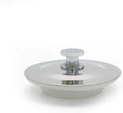 Stopper per vasca da bagno in acciaio inossidabile per piscine e vasche idromassaggio (42-45mm), Stop per scarico con tubi di scarico, Chiusura impermeabile