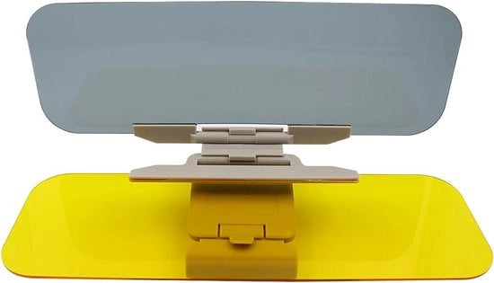 Visiera anti-glare per guida di giorno e notte con illuminazione verde per una visibilità chiara e sicura