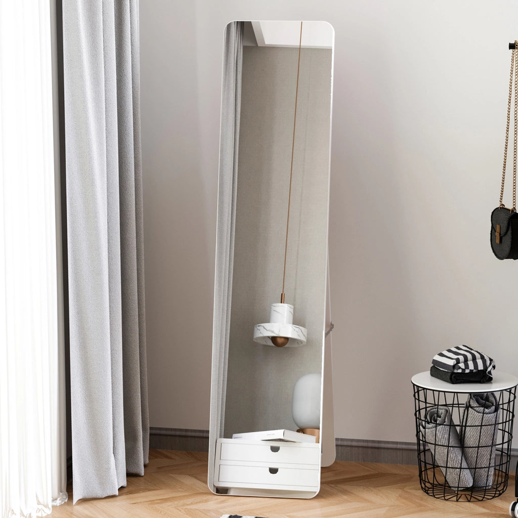 Specchio a Pieno Corpo ¨C zephmum ¨C 37x43x156 cm Bianco