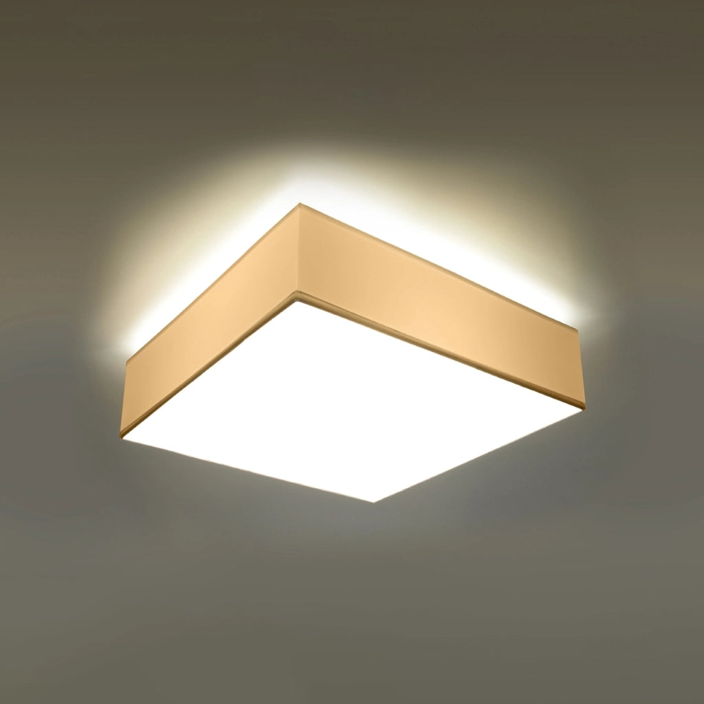 Plafoniera quadrata bianca 55cm ANUBIS 4xE27 Pure Lume