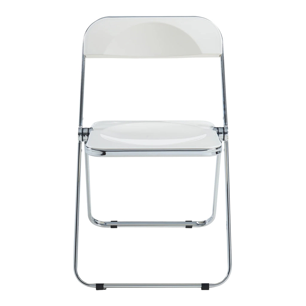 Set di 6 sedie pieghevoli 74 x 46 x 47 cm bianche 03_0009902
