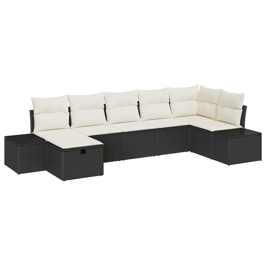 Set di divani con cuscino 8 pcs polyrattan