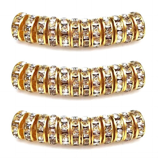 MJDCB 6mm 100 pezzi di perle rotonde per gioielli perle strass spacer perle per la creazione di gioielli bracciali collane