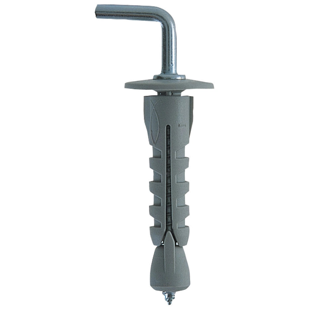Fissaggio universale lastre gancio medio nylon sbn 9/2 Ø9 mm x 43 mm 200 pezzi