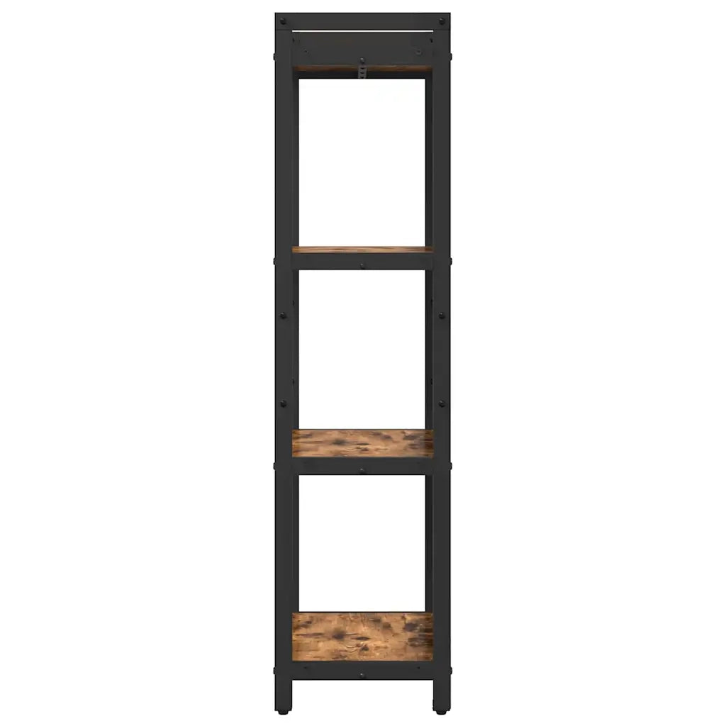 Libreria 40 x 30 x 119 cm Legno ingegnerizzato Rovere fumé 868361