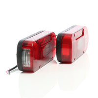 Set 2 luci posteriori RFS T1 con cavo a 7 poli da 5 m per illuminazione rimorchi