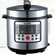 Trade Shop - Pentola A Pressione Elettrica Multifunzione 900w 5lt Antiaderente 12 Cotture -