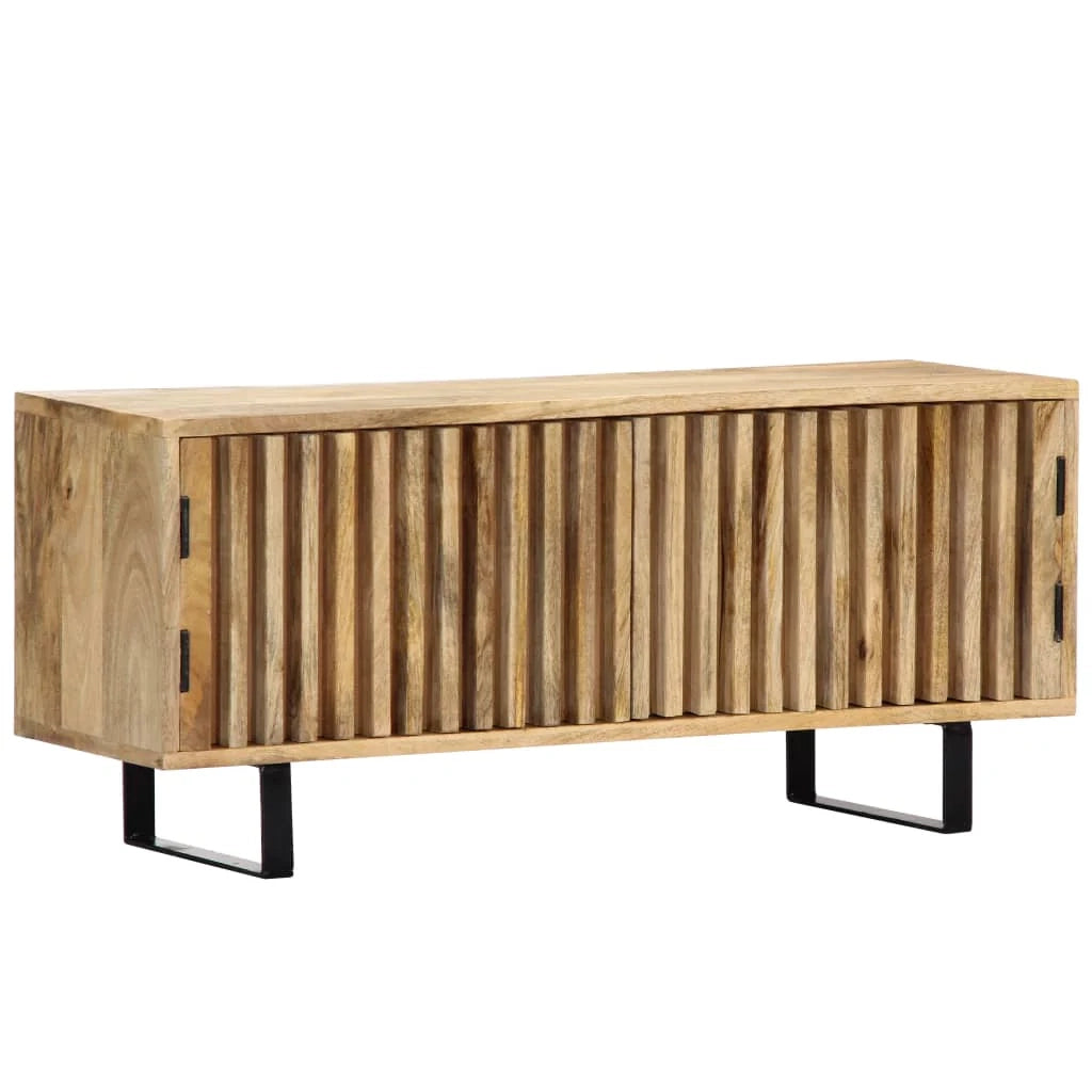 Mobile TV/credenza pratico e di design 90 cm legno massello di mango 2502020