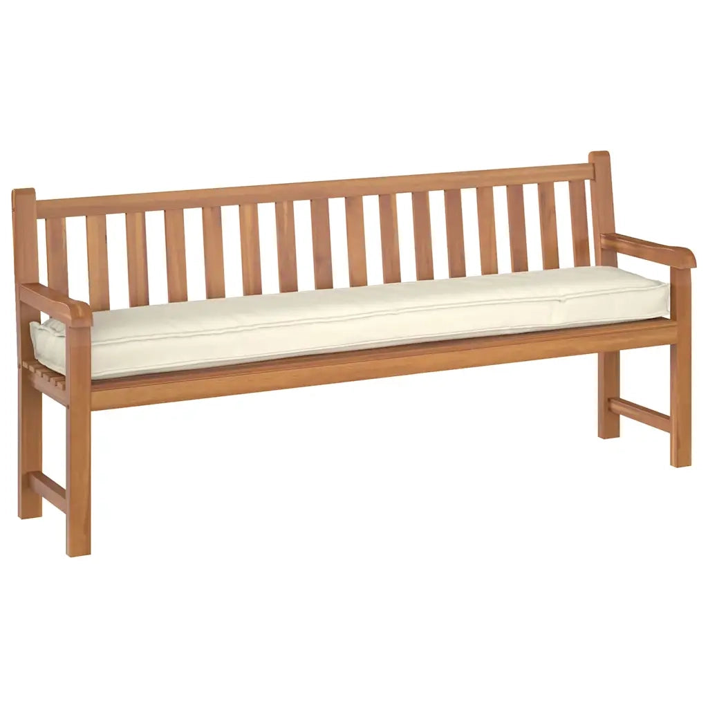 Cuscino per pallet | Cuscini per sedie Crema 200 x 40 x 8 cm Tessuto Oxford
