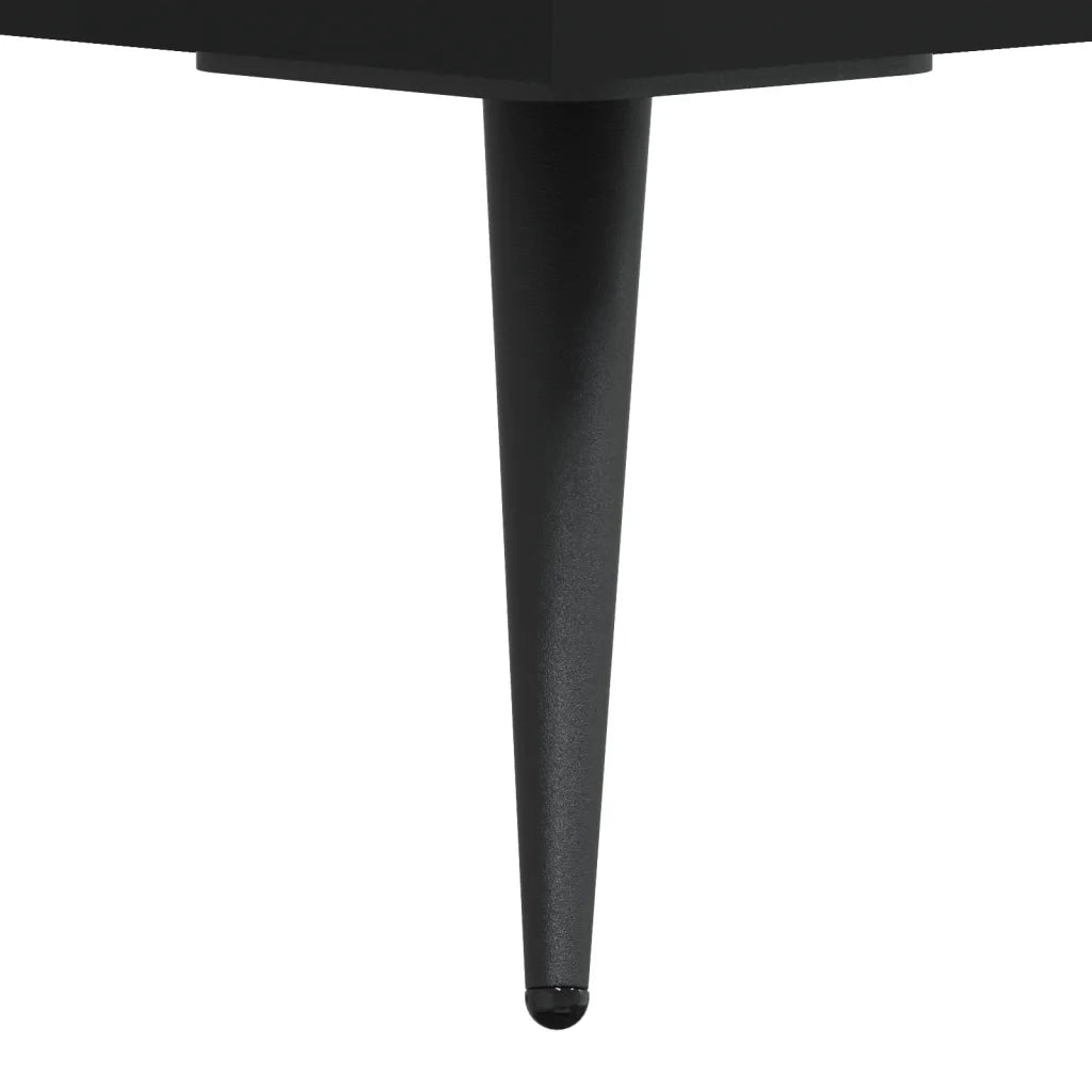 Mobile Porta TV Nero 150x36x30 cm in Legno Multistrato 829125
