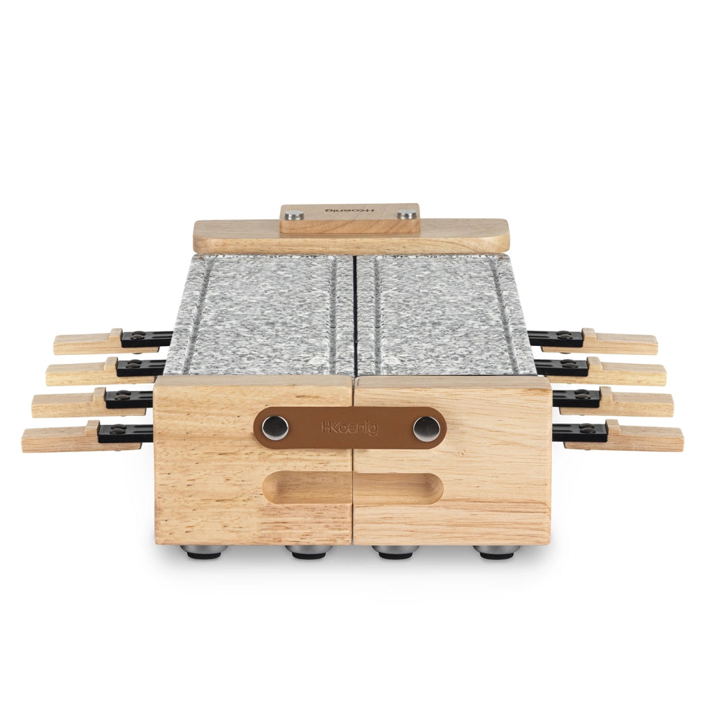Apparecchio raclette con piastra in pietra WOD362 - 8 persone