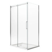 Box Doccia 90x110CM H200 Vetro Trasparente 8mm Versione Sinistra con EasyClean mod. Prime Duo 1 Anta