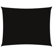 Parasole a vela | Telo Ombra | Vela da ombra Oxford Rettangolare 3x6 m Nero