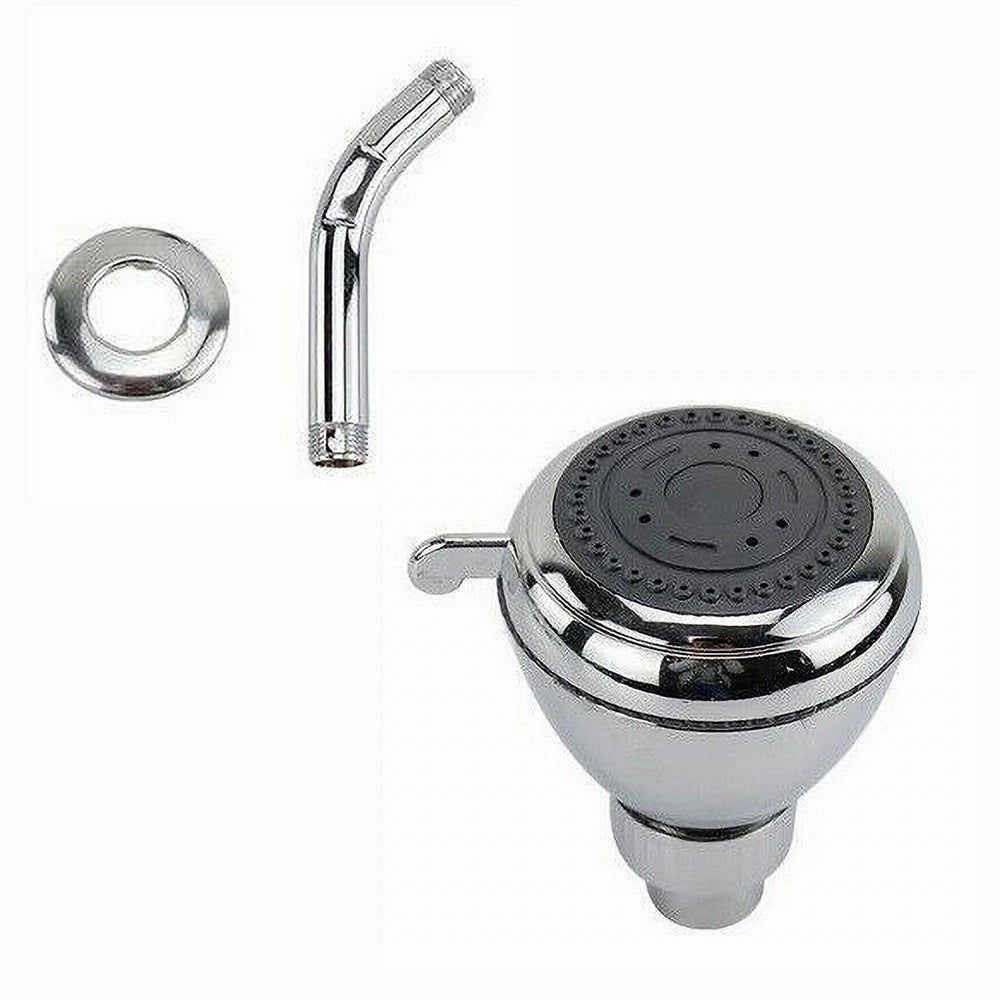 Trade Shop - Soffione Doccia Ugelli Fori Bagno Miscelatore Ad Alta Pressione Braccio 59233 -