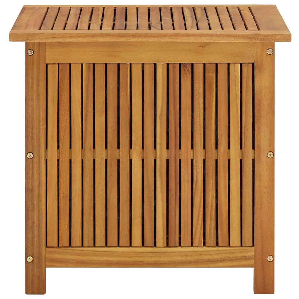 Cassapanca da giardino/box 60 x 50 x 58 cm legno massello di acacia 02_0013039