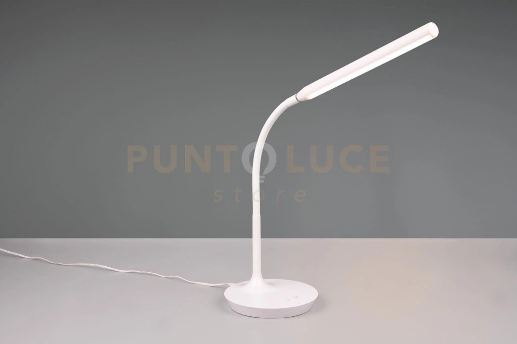 TORO LAMPADA DA STUDIO LED 5W 700lm, 3000+4000+5000K BIANCA FLESSIBILE TOUCH E TEMPERATURA DI COLORE DIMMERABILE H. 38CM