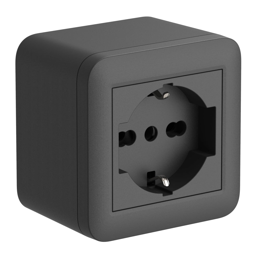 Contenitore 'fixa' Presa P40 Col.nero Electraline Codice 8069286