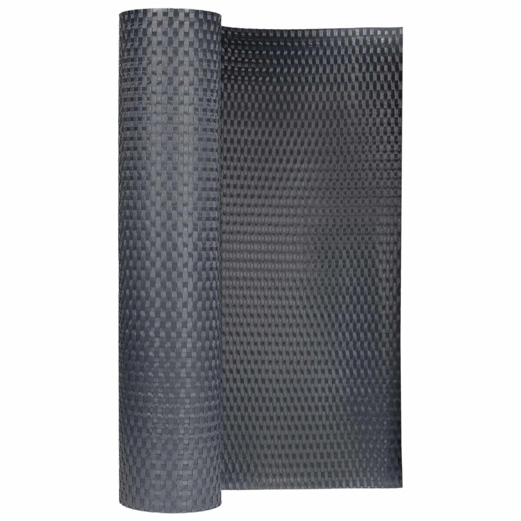 Schermo da balcone | Paravento da Balcone Grigio Scuro 300 x 100 cm polyrattan