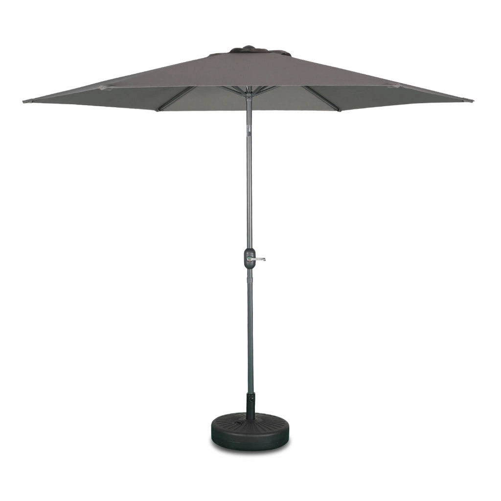 Ombrellone rotondo, ø3m, grigio