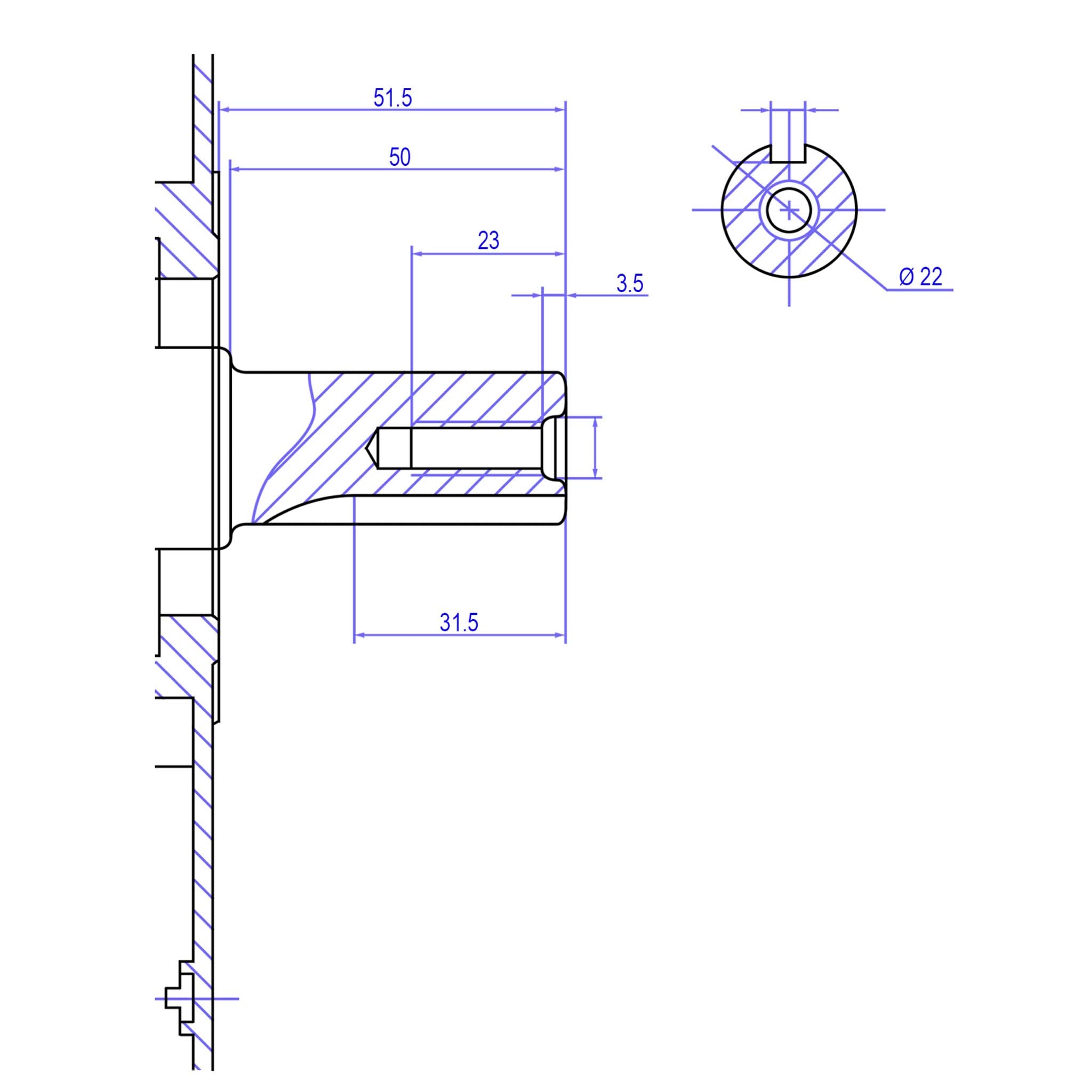 LIFAN KP460-RE Motore a benzina 22mm 16,3 CV a 1 cilindro per piastre vibranti e macchine edili