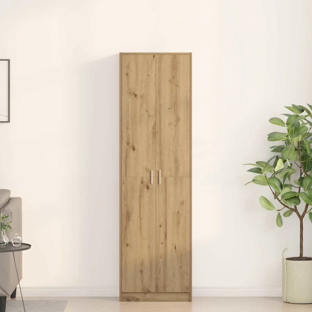 Guardaroba con lo scaffale Rovere artigianale 55 x 25 x 189 cm 3334016