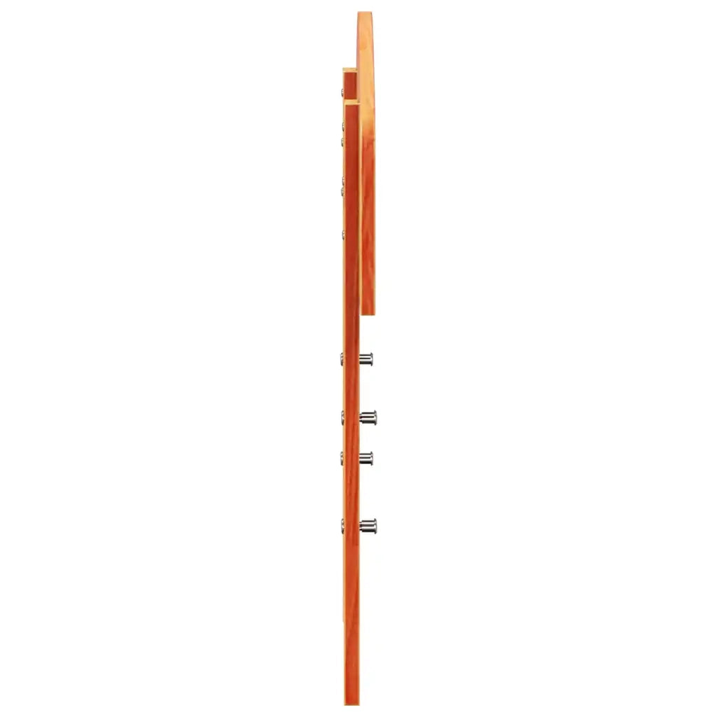 Testiera | Testata Marrone Cera 75 cm in Legno Massello di Pino