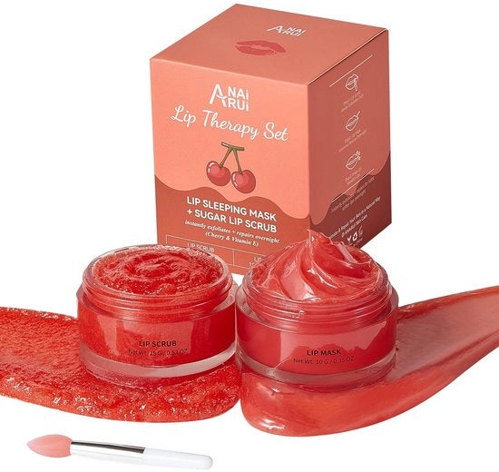 Set di mascherine per labbra e peeling per labbra cherry ANAiRUi 

Modello: ANAiRUi Cherry Lippenmasker & Lip Peeling Set 

Codice prodotto: (inserire codice prodotto) 

Caratteristiche tecniche: (inserire caratteristiche tecniche)