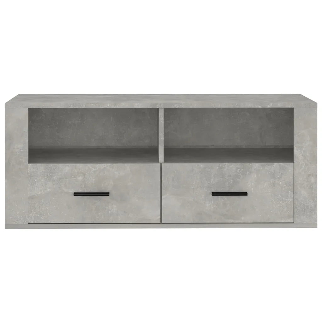 Mobile per TV-Credenza TV-Console TV Grigio Cemento 100x35x40 cm Legno Multistrato 795755