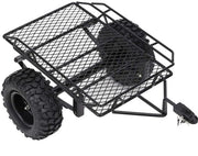 Kit di Assistenza Auto Metallica per RC Trailer Simulazione - Axiale per SCX10/TRX4 - 1/10 Auto RC - Banda in Gomma/Metallo di Alta Qualità - Kit di Montaggio