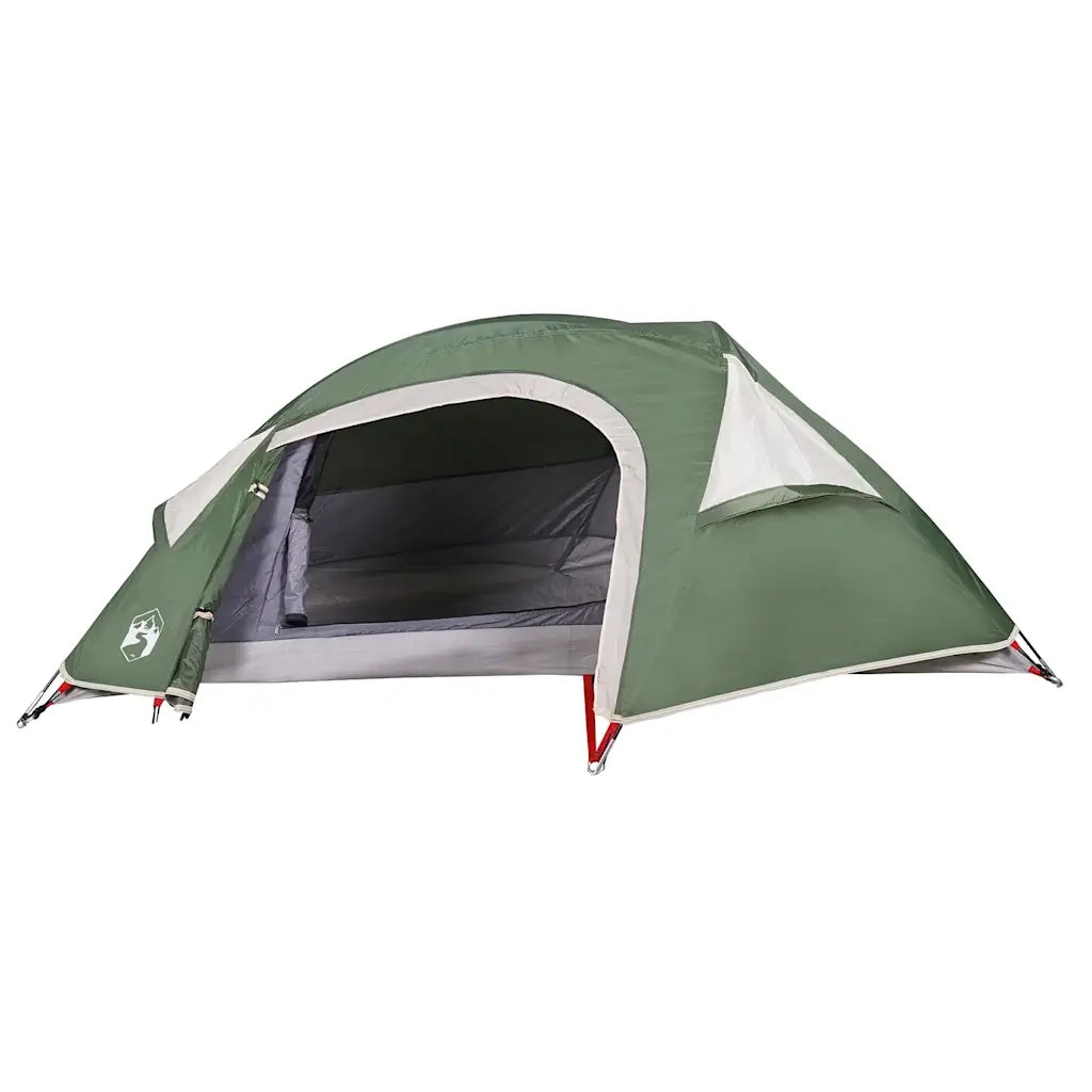 Tenda da Campeggio a Cupola per 1 Persona Verde Impermeabile 94559